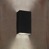 Applique Moderna Stirling Alluminio Nero Vetro Argento Led 6,58W 4000K