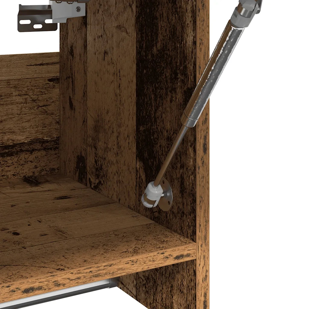 Armadio Legno Vecchio 70x32,5x35 cm in Legno Multistrato