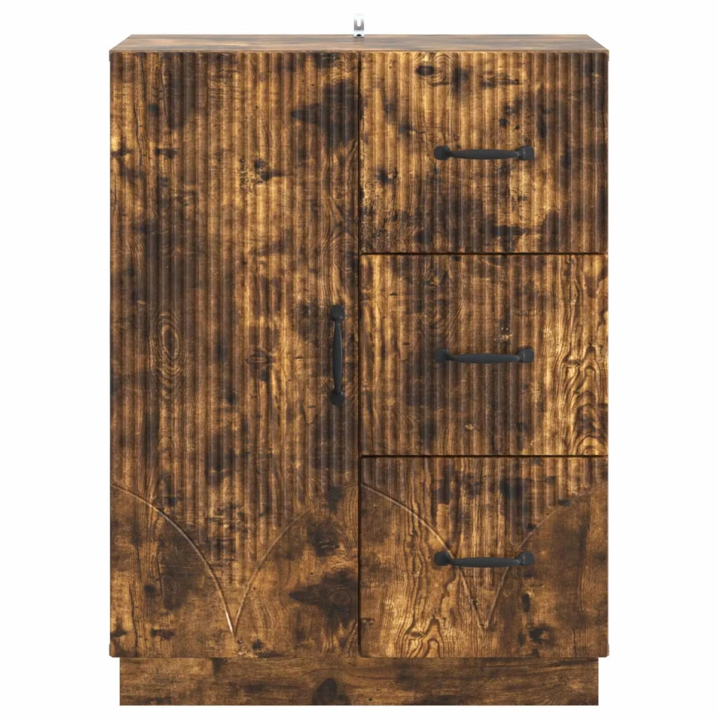 Credenza Rovere Fumo 66 x 34,5 x 87 cm Legno ingegnerizzato