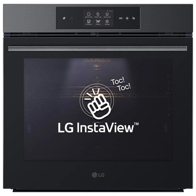 LG InstaView WSED7665B Forno a vapore 76L Classe A++ Display 4,3" EasyClean Wi-Fi