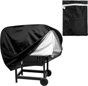 Tissting barbecue, coperta robusta, impermeabile e resistente alle intemperie con corda di traino regolabile, copertura per esterno (80 x 66 x 100 cm / 31,5 x 26 x 39,4 pollici)