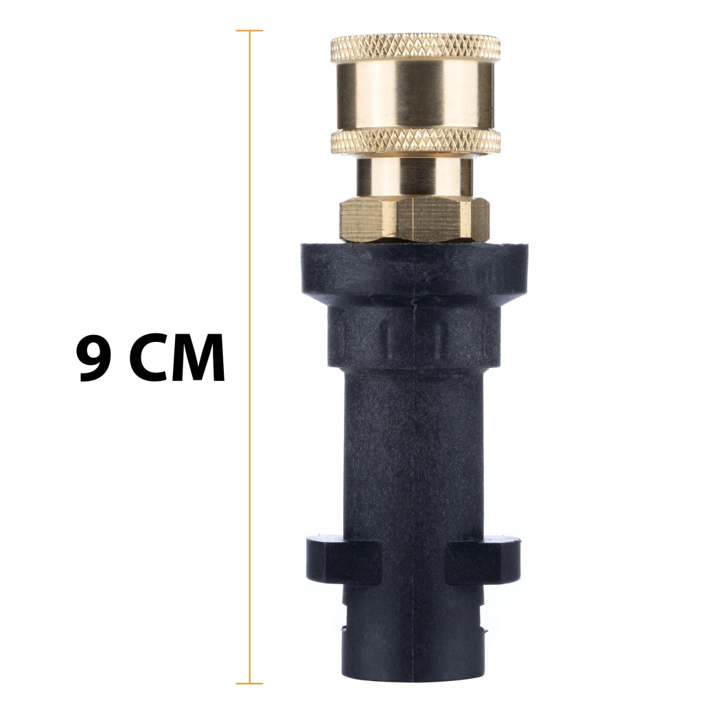 Adattatore Baionetta per Accessori con Attacco Rapido 1/4" compatibile con Idropulitrici Kärcher K2–K7 – Materiale