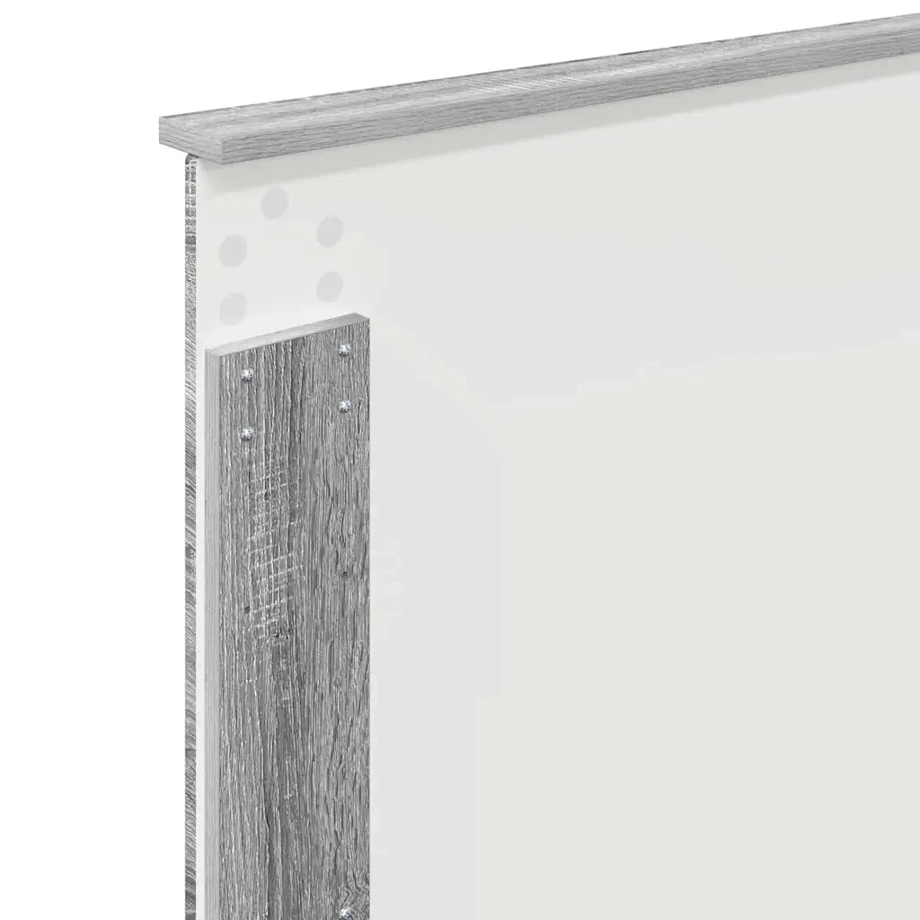 Testiera-Testata-Testiera Decorativa Grigio Sonoma 90 cm Legno multistrato 461331