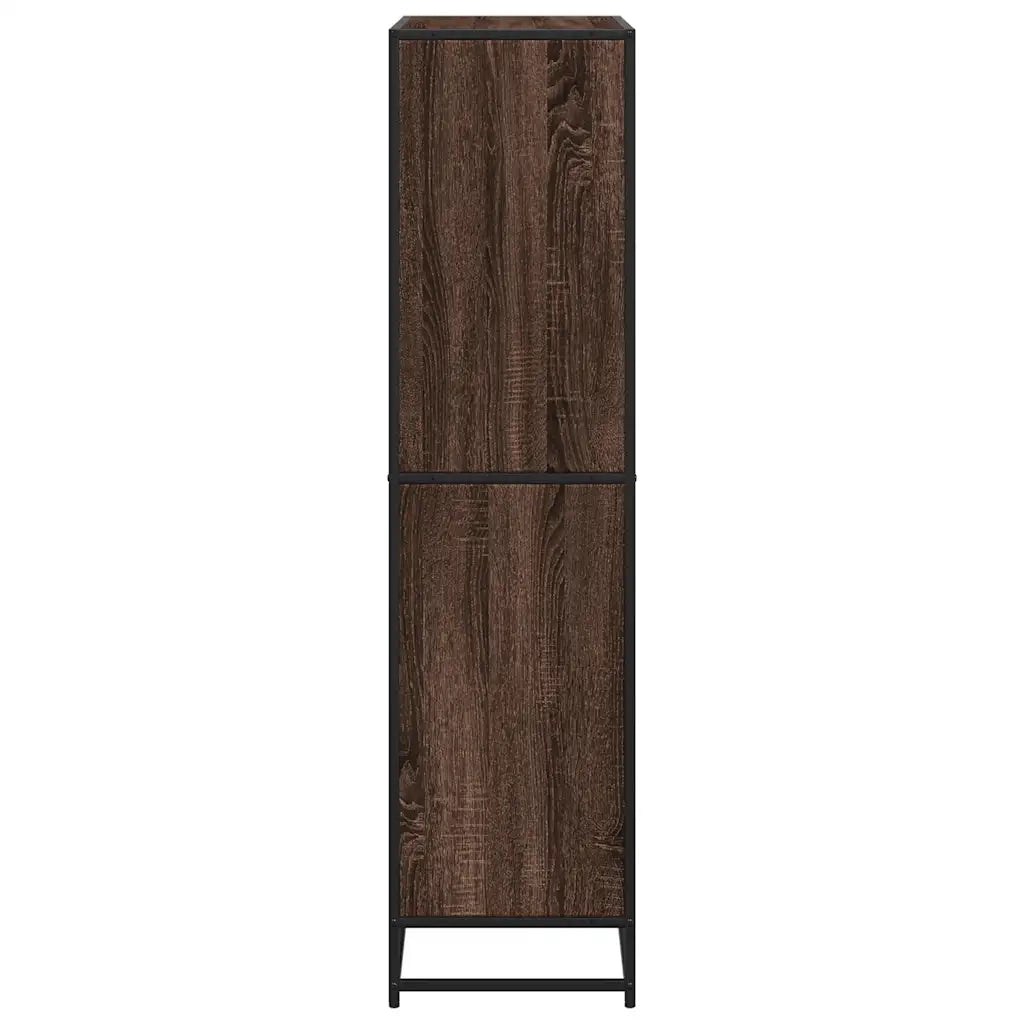 Libreria Rovere Marrone 80,5x35x139 cm in Truciolato 3300849