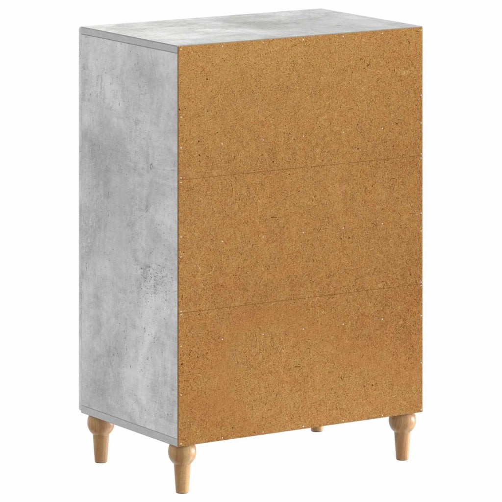 Mobile per scarpe ALKMAAR 59,5 x 39,5 x 90 cm Grigio Cemento 896208
