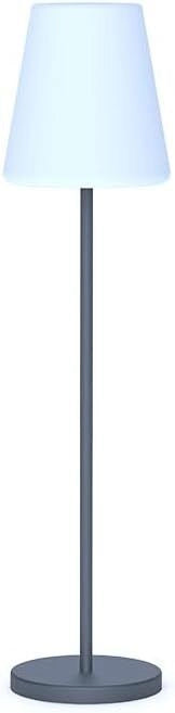 New Garden 28119407-F63F-4929-9A7A-EE33214FD5FC Lola Slim Piantana LED RGBW 4 5 W 600 lm Autonomia 4 20 Ore Telecomando Integrato Solare IP65 colore Antracite