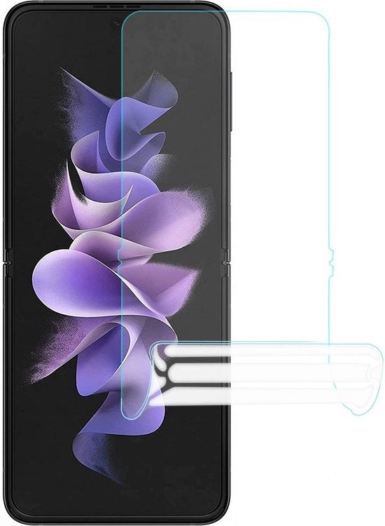 Protezione Schermo Adatto per Samsung Galaxy Z Flip 4 - Folio Display Anti-Riflesso - Ultra Chiara