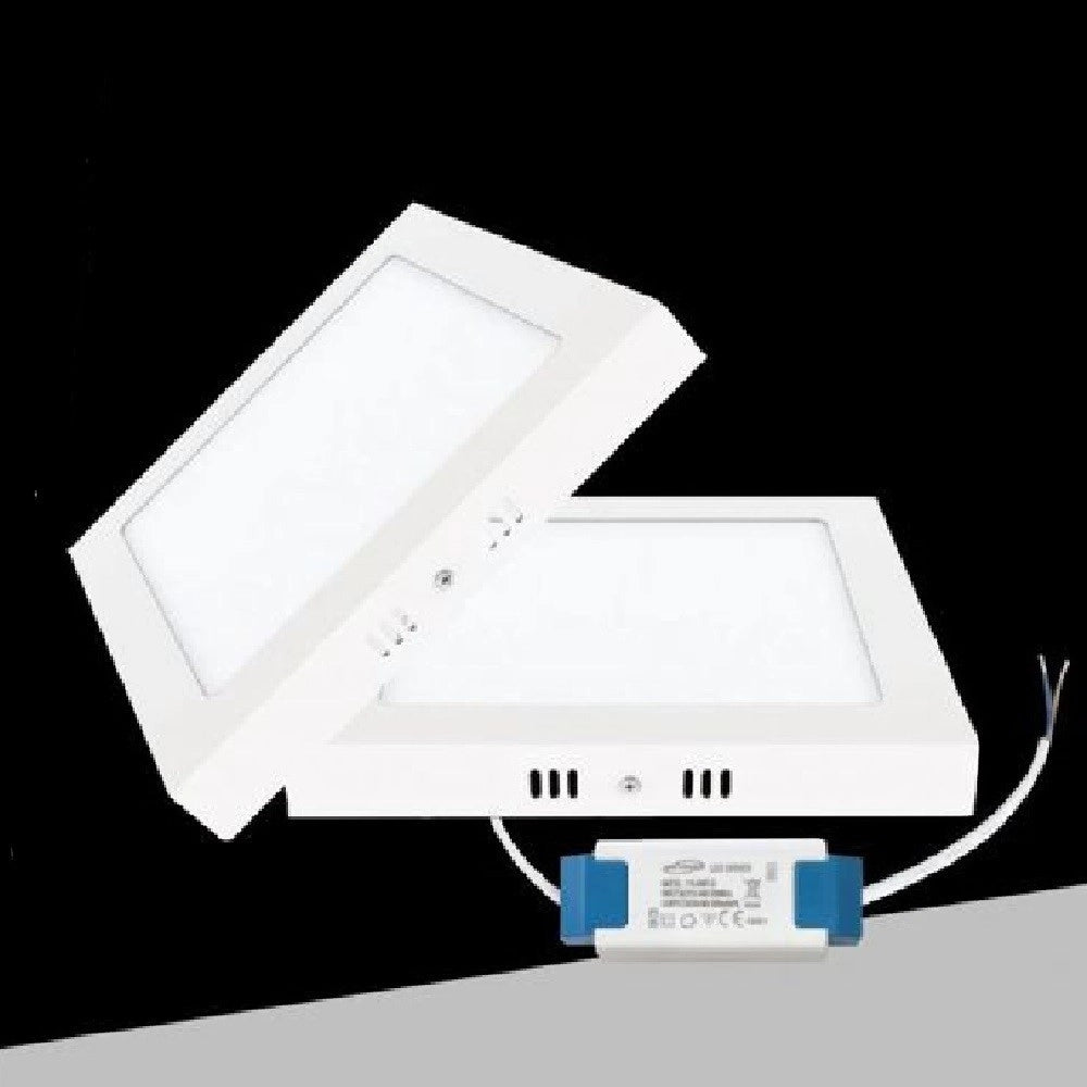 Trade Shop - Plafoniera Pannello Led 12 Watt Quadrato Cct Tre Colorazione Di Luce P170b-q3c -