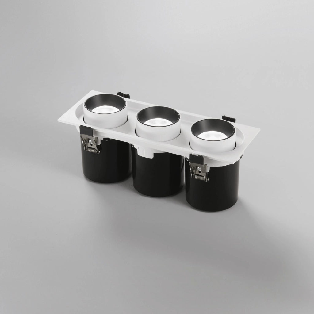 INCASSO LED OUTSIDER BIANCO 45W 5850LM CCT  2700K / 3000K / 4000K 3 LUCI