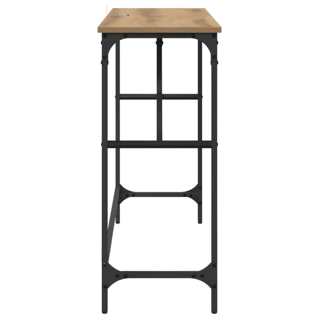 Tavolo consolle Rovere artigianale 100 x 32 x 75 cm
