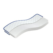 Materasso Viscoelastico Bianco 80x200x17 cm Morbido