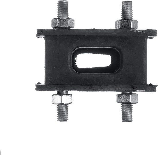 Sostegno di scarico 3 in 1 - Gomma - Antivibrazioni - Sostegno di ricambio - Adatto per Toyota 40/60/70/80/100 Serie - Installazione semplice - Doppio supporto di scarico