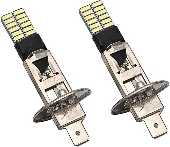 Fari anteriori - 2PCS 24-SMD 4014 LED Faro - Luce diurna di avviamento - Lampo di guida per veicoli - 6000K Luce bianca