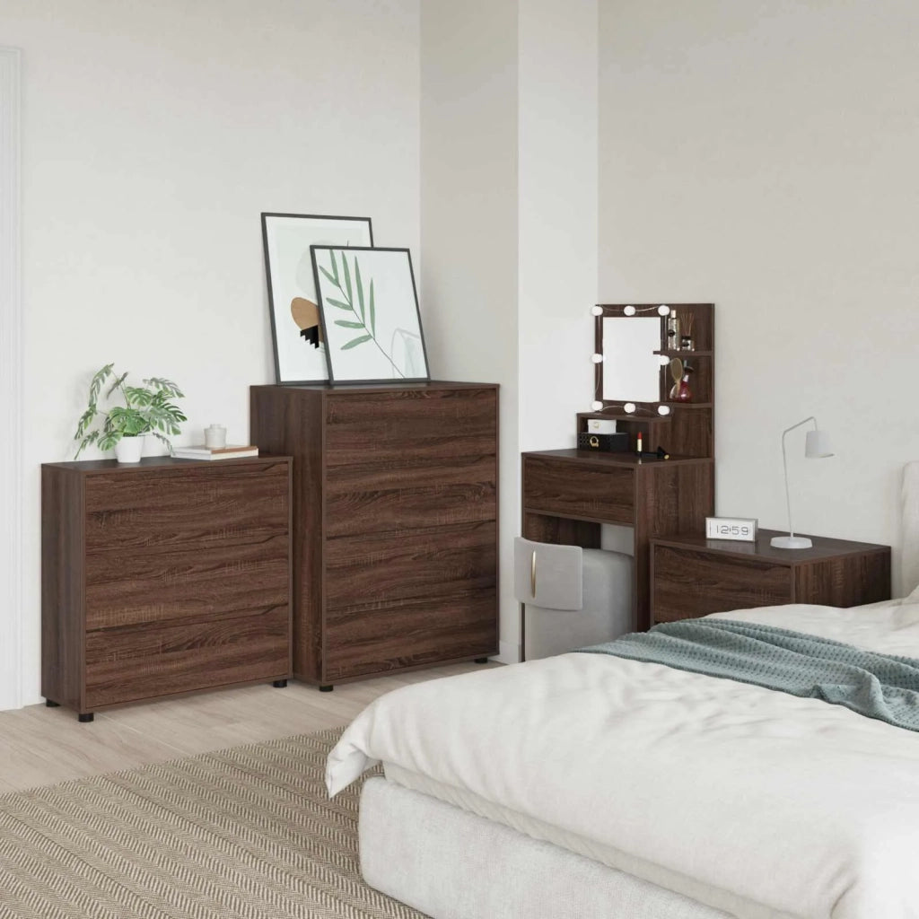 Armadio Rovere Marrone 80 x 31 x 81 cm Legno multistrato 888854