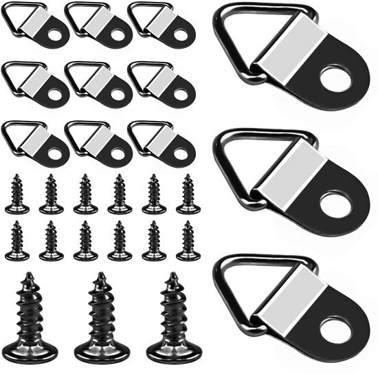 Hanger per foto triangolare autofissante da 200 pezzi - per foto grandi - opere d'arte - metallo resistente - hanger per foto autofissanti