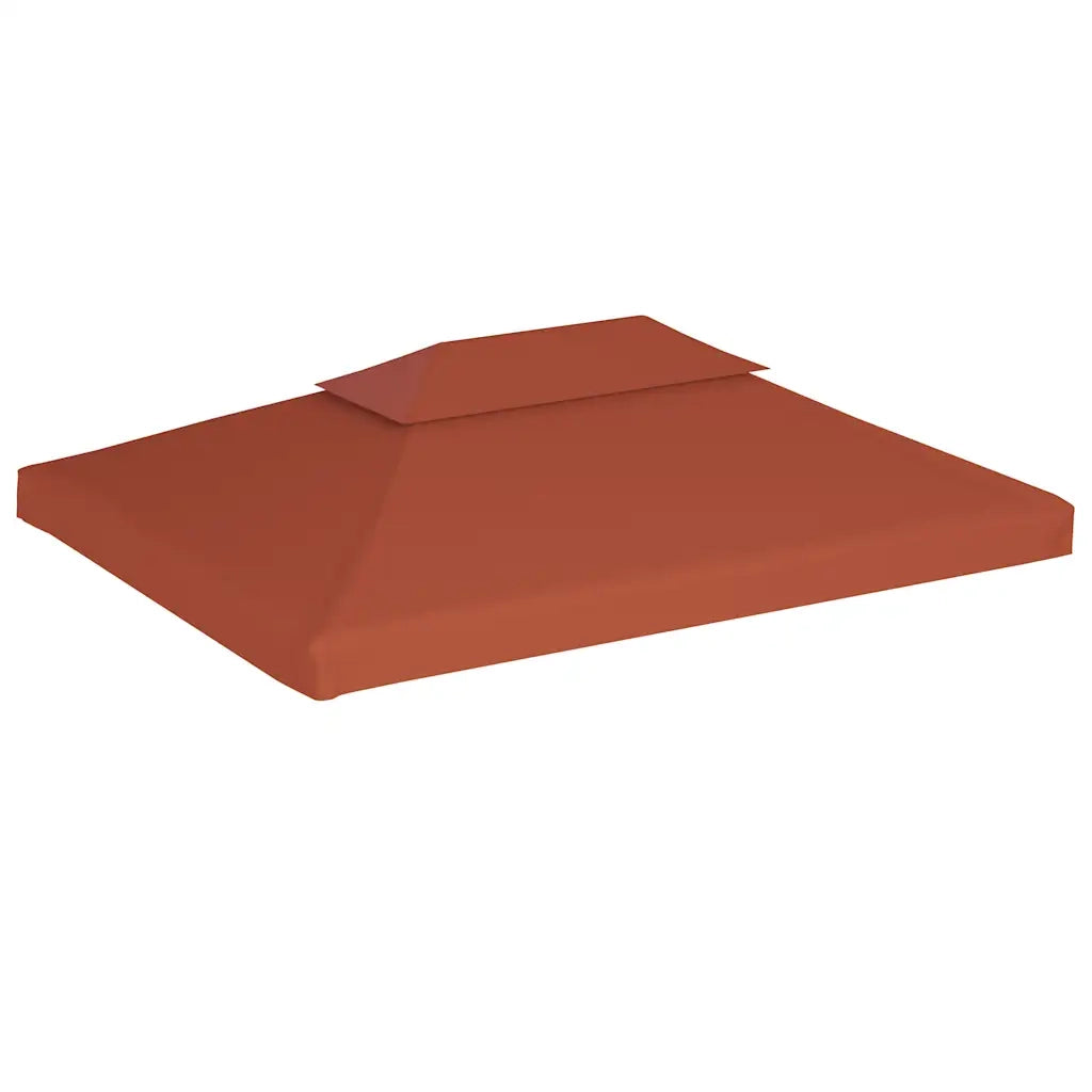 Copertura Superiore Gazebo a 2 Strati 310g/mÂ² 4x3m Terracotta cod mxl 68319
