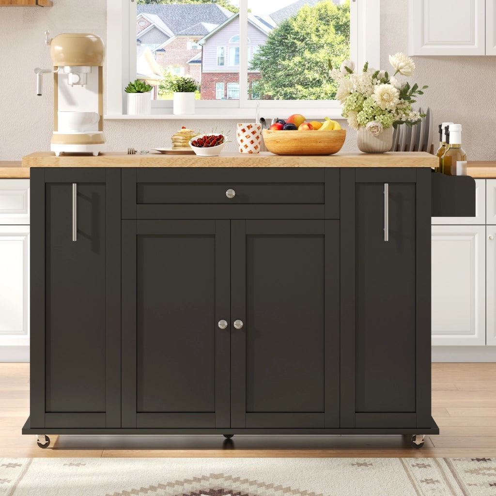 Mobile da cucina con cassetti ¨C Minimal ¨C Effetto legno, 120¡Á45¡Á87cm