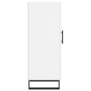 Credenza Bianca 34,5x34x90 cm in Legno Multistrato 830468