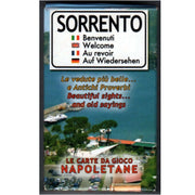 Trade Shop - Carte Da Gioco Napoletane Sorrento Vedute Proverbi Gioco Di Carte Patinate -