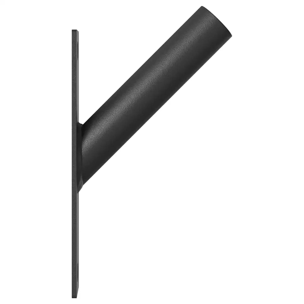 Supporto per Bandiera Nero 15 x 3 x 0,35 cm Acciaio CFW8227358