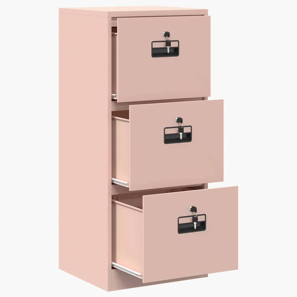 Armadio per File con cassetto Rosa 45,5 x 42 x 106,5 cm CFW4118319