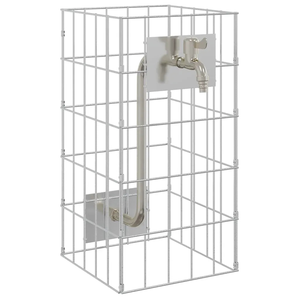 Rubinetto Gabion Argento 26 x 25 x 50 cm Acciaio inossidabile 42013413