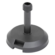 Base per ombrellone haulio nera Ø 38,5x37h  17 kg