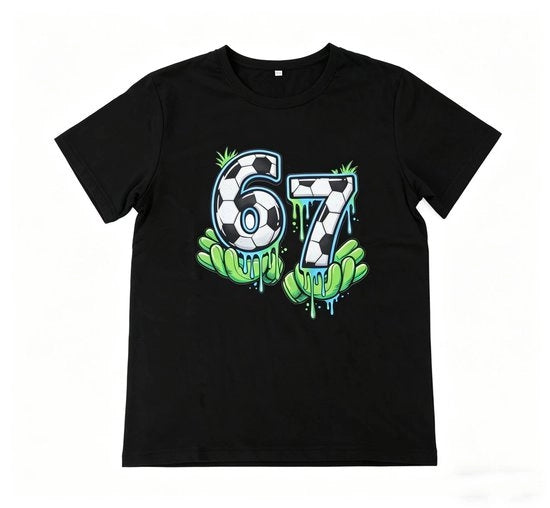 Maglietta per bambini con tessuto idrorepellente - design 67 - adatta per bambini - materiale delicato per la pelle - respirante - forma unisex - adatta per bambini - maglia per bambini che si asciuga velocemente