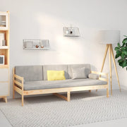 Dormeuse 80x200 cm in Legno Massello di Pino cod mxl 57059