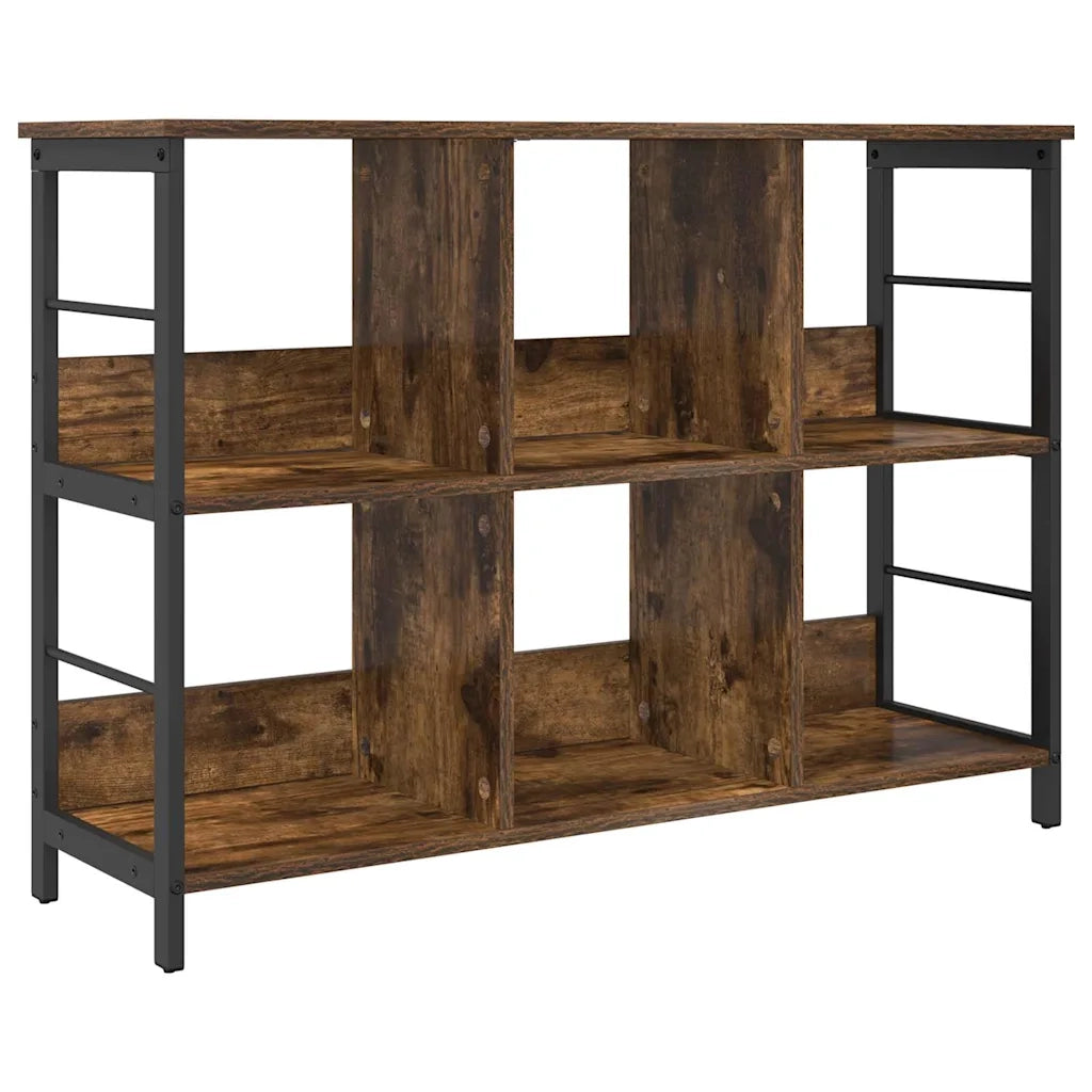 Libreria Rovere fumé 102 x 32 x 72,5 cm Legno multistrato 884014