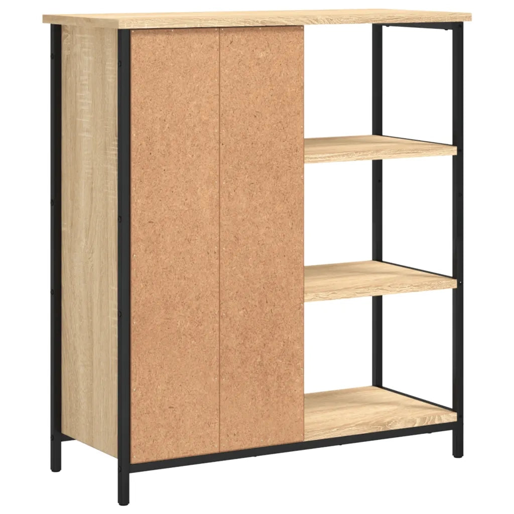 Credenza Rovere Sonoma 70x30x80 cm Legno ingegnerizzato 835490