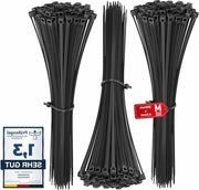 Cinture di legatura in plastica premium - 300 mm x 48 mm - lunghezza 300 mm - pacchetto da 300 unità