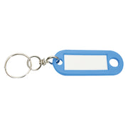 TARGHETTA PORTACHIAVI mm 63 x 16 - con givolare cf.200 pz  - Senza Marca