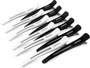 Clips per capelli, 12 pezzi per stile e fissaggio - Clips antislip con cinturino in silicone, non lasciano segni - Per capelli spessi e sottili - Qualità professionale di salone