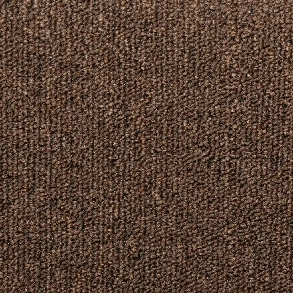 vidaXL Tappetini per scale 30 pz 65x21x4 cm Marrone caffè Bordo rettangolare