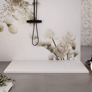 Piatto Doccia in Pietra 100x170 cm Bonussi Manila Bianco