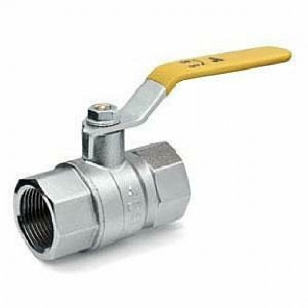 Valvola gas leva acciaio f/f 3/4   b07wn7gtx1