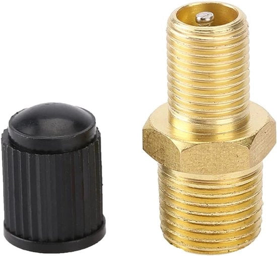 Tappi di scarico a doppia vite Schrader NPT con 1/4 pollice vite maschio NPT MPT standard con testa di vite e valvola per compressore di aria e serbatoi di aria