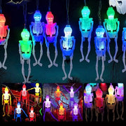 Decorazione di Halloween con Luci a LED - 10 Pezzi - Decorazione di Halloween Esterna - Decorazione di Halloween con Luci - Decorazione di Halloween con Accessori - Decorazione di Halloween con Luci a LED