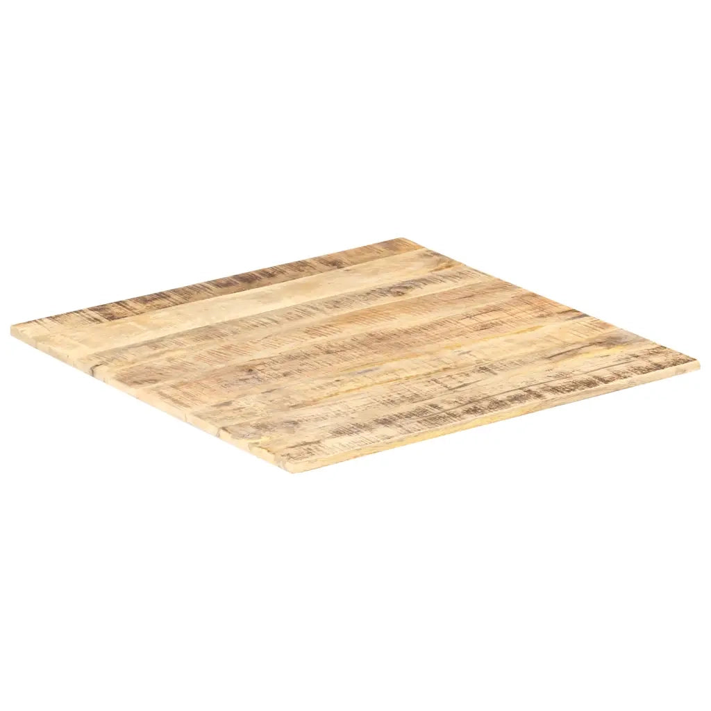 Piano Tavolo in Legno Massello di Mango 15-16 mm 70x70 cm 286016