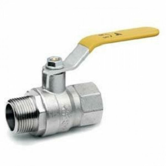 Valvola gas leva acciaio m/f 3/4   b07wkg3nm7