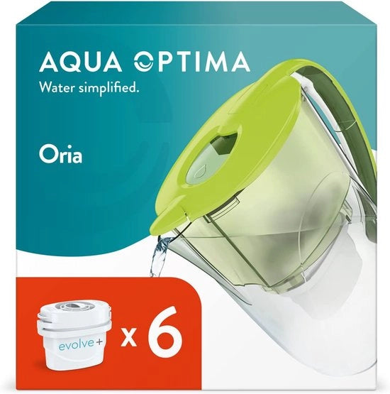 Filtro per acqua con 6 mesi di filtri Evolve+ | 2,8 litri per acqua più pura