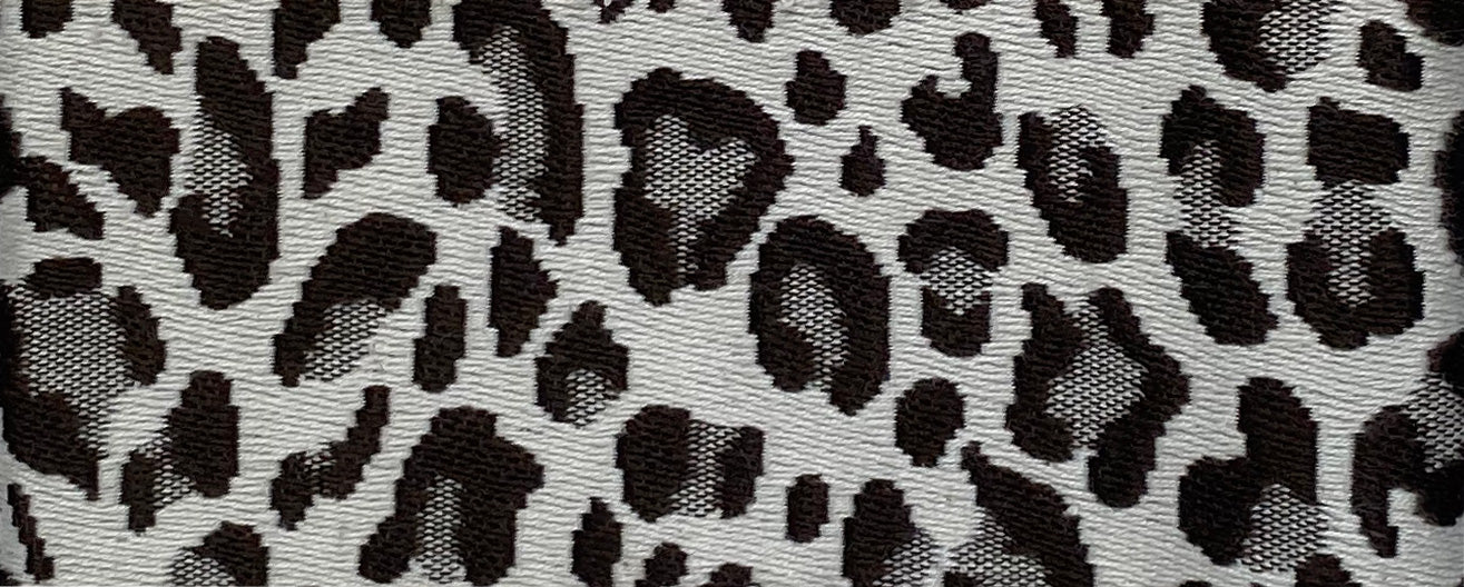 Set Asciugamani Made In Italy In Spugna 100% Cotone- LEOPARDATA NATURALE