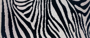 Set Asciugamani Made In Italy In Spugna  100% Cotone -ZEBRATA BIANCA