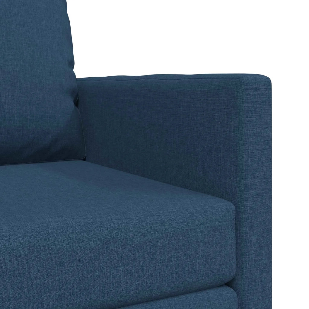 Divano letto | Sof¨¤ letto | Letto singolo Blu 74 x 77 x 81 cm Tessuto