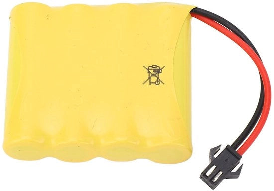 Batteria Ricaricabile 4,8V 700mAh - Batteria Lithio - Protezione contro Surriscaldamento e Cortocircuito - Leggera - Adatta per Auto a Scartamento Ridotto - Scelta affidabile per gli Appassionati - Batteria Lithio
