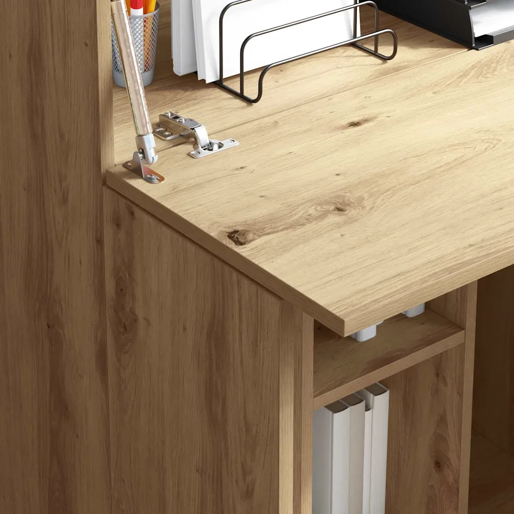 Scrivania con porta Rovere artigianale 71,5 x 31,5 x 106,5 cm 869489