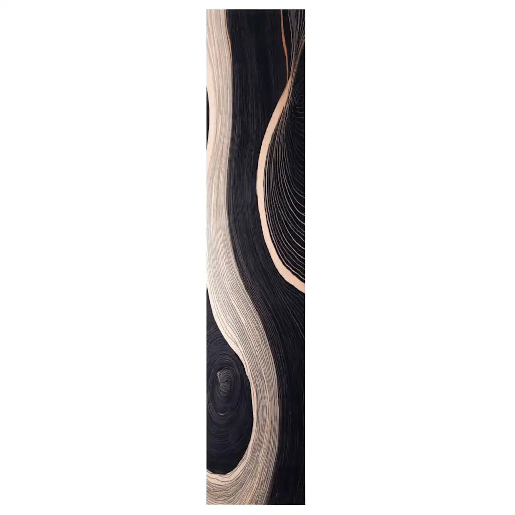 Tappeto da Cucina-Tappetino da Cucina Nero 300 x 60 cm Velluto 813258