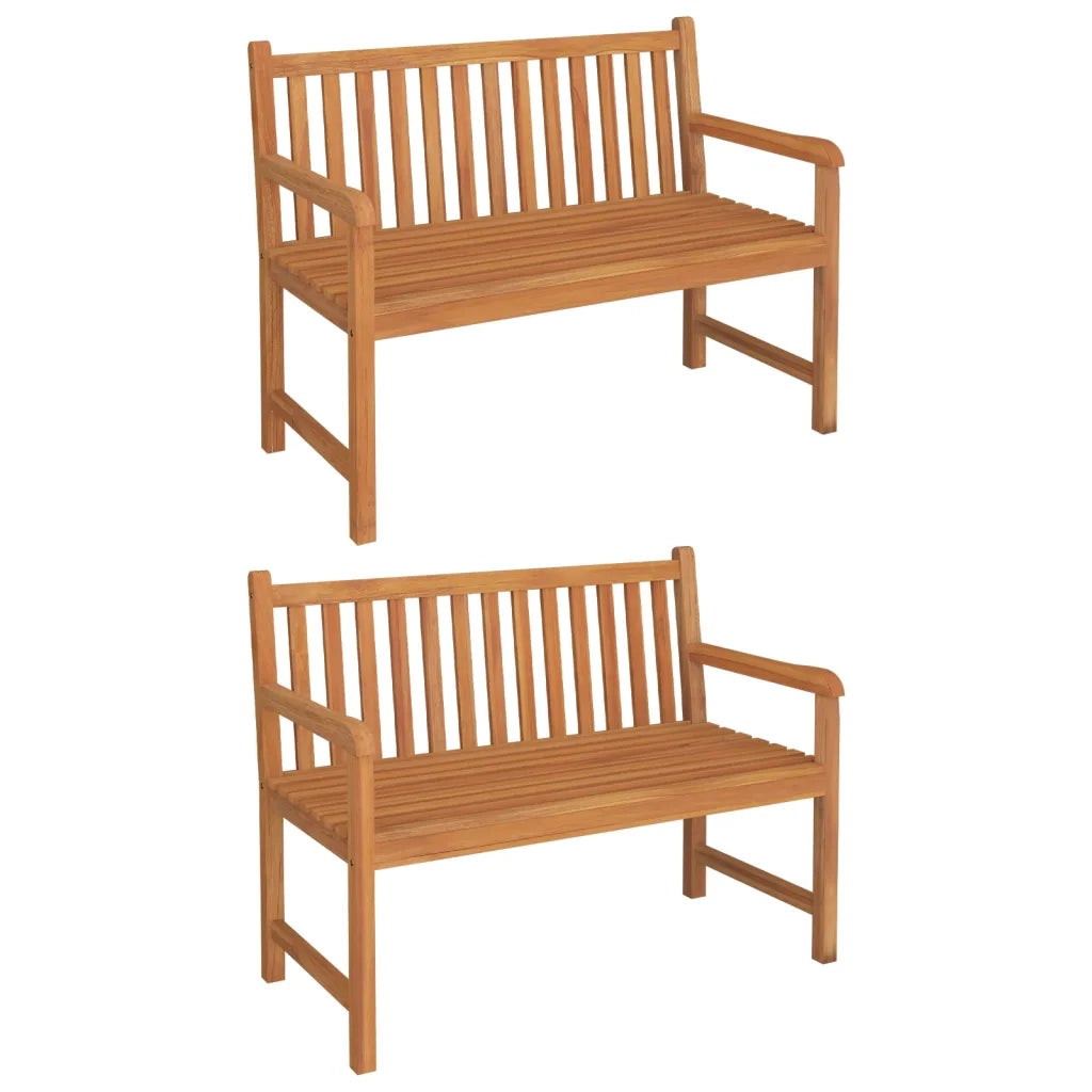 Set da Pranzo per Giardino 5 pz in Legno Massello di Teak 3157152