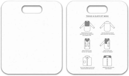 Pannello di Piegamento Rapido per Abbigliamento - Vestiti da Piegare - Organizzatore per la Casa - Velocità e Facilità
